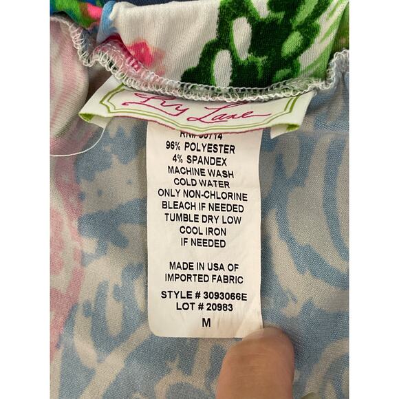 Ivy Lane Women’s Strapless Romper with Elastic Waist Multicolor Size M - Picture 5 of 9